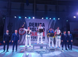 Marcel Derdzikowski - II miejsce w V Wagowych Mistrzostwach Europy Karate Kyokushin