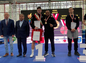 Kamil Wójcik zdobył tytuł Mistrza Polski w Ogólnopolskiej Olimpiadzie Młodzieży w Boksie